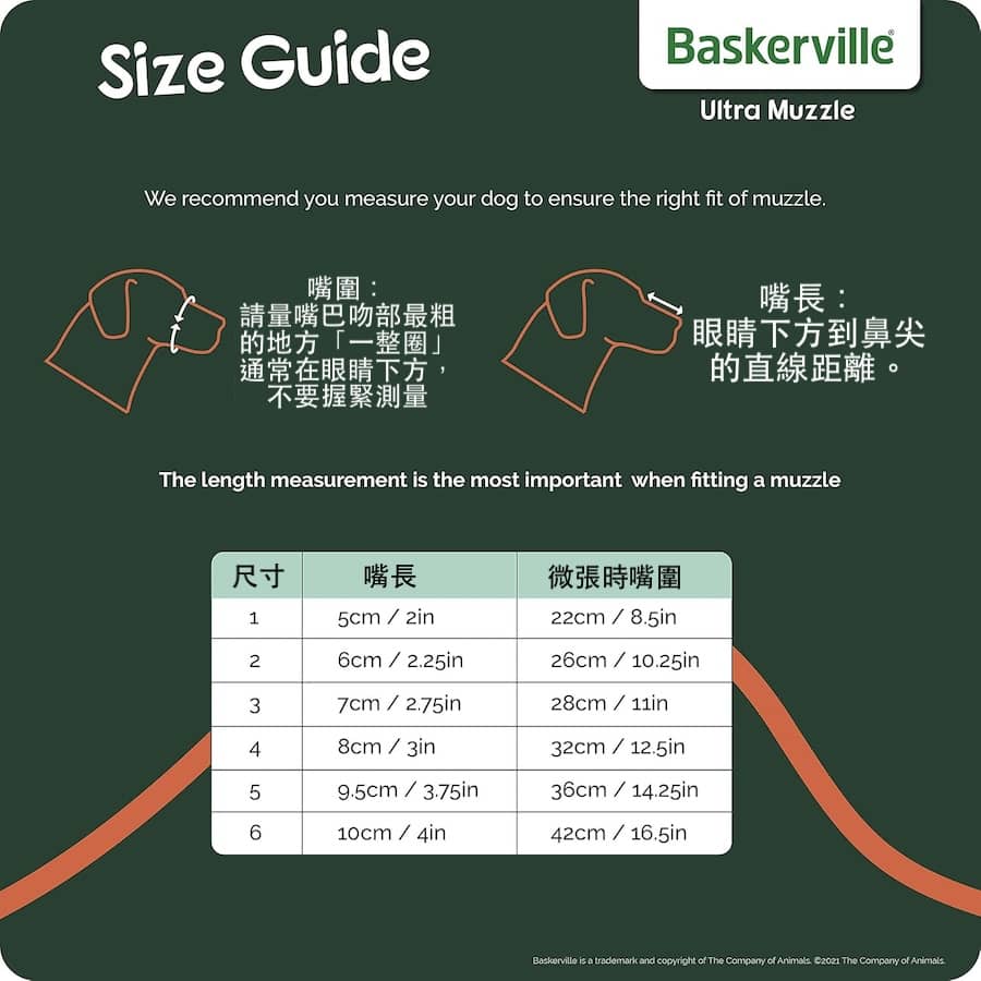 巴斯口罩尺寸表