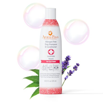 Aroma Paws 薰衣草苦楝雙效洗毛精(濕疹低敏)