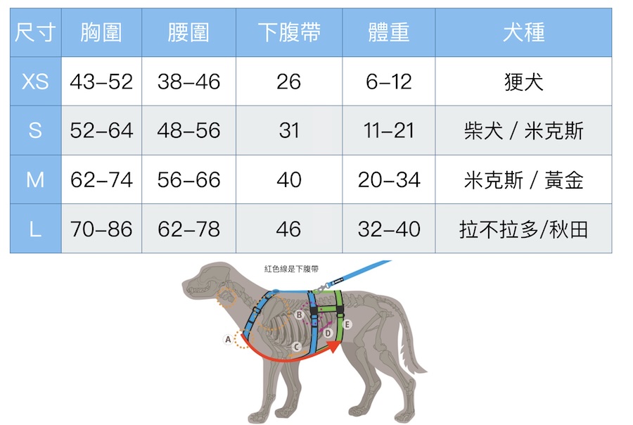 AnnyX Safety 防掙脫胸背帶