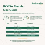 Baskerville INVISA 透明防咬狗嘴套